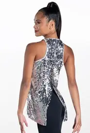 Ultra Sparkle Flyaway Tank Top