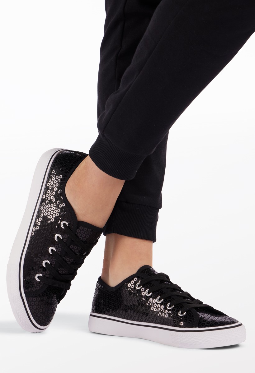 Sequin Low Top Dance Sneaker | Weissman®