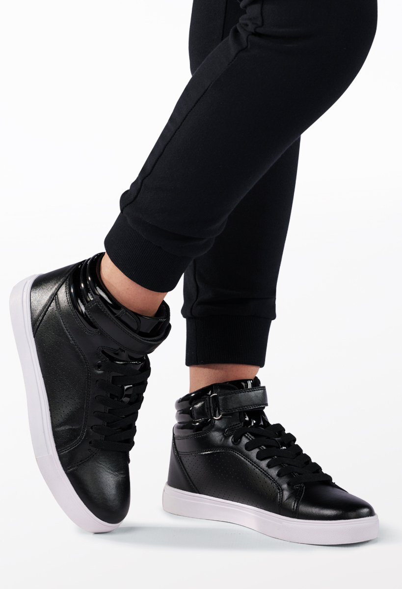 Hop Dance Shoes Pastry Hip Hop Sneakers Dance Studio Black Pastry
