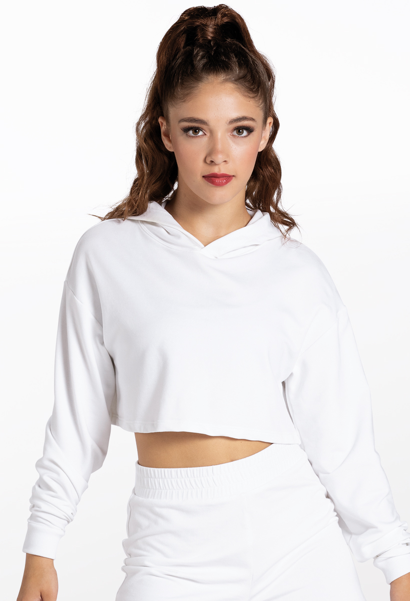 Crop top hoodie online for 8 year girl