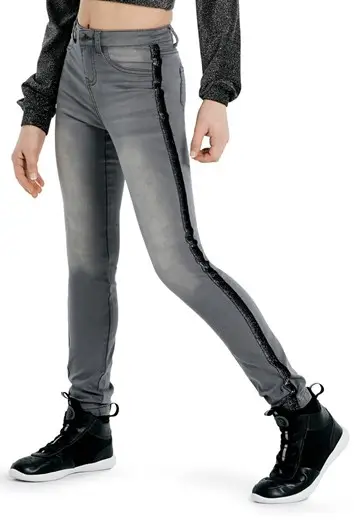 Side Stripe Jeggings