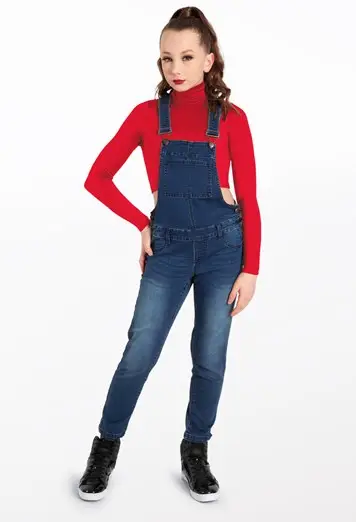 Denim Overalls