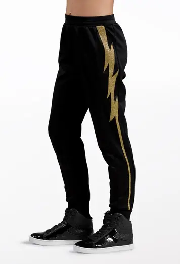 Glitter Lightning Joggers