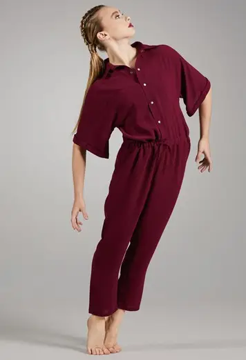 Short Sleeve Jumpsuit