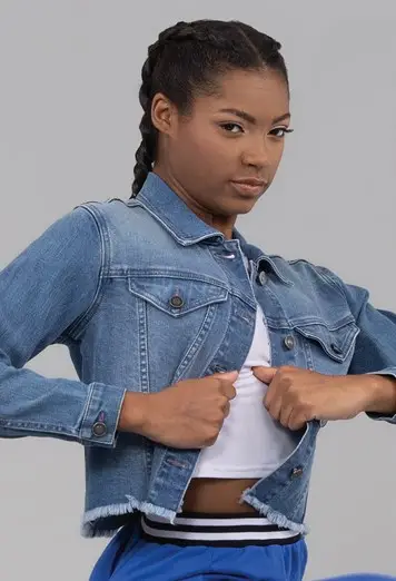 Cropped Jean Jacket