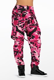 Rose Pink Hip Hop Jazz Dance Pants