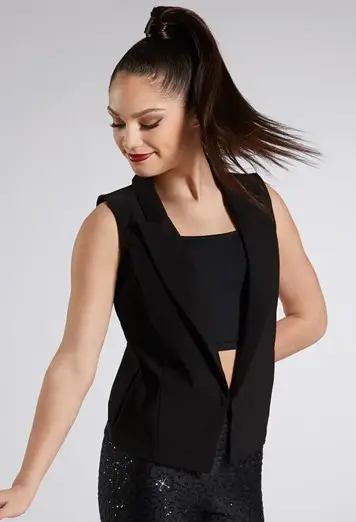 Stretch Tuxedo Vest