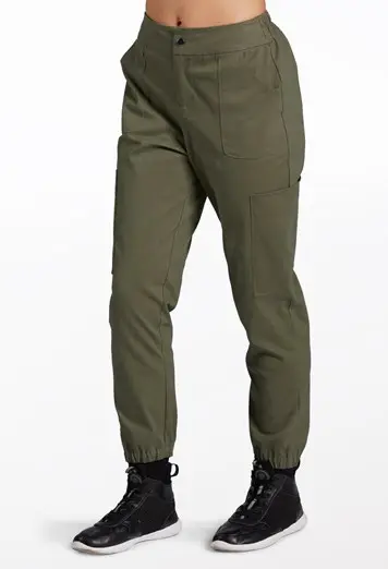 Mid-Rise Cargo Pants