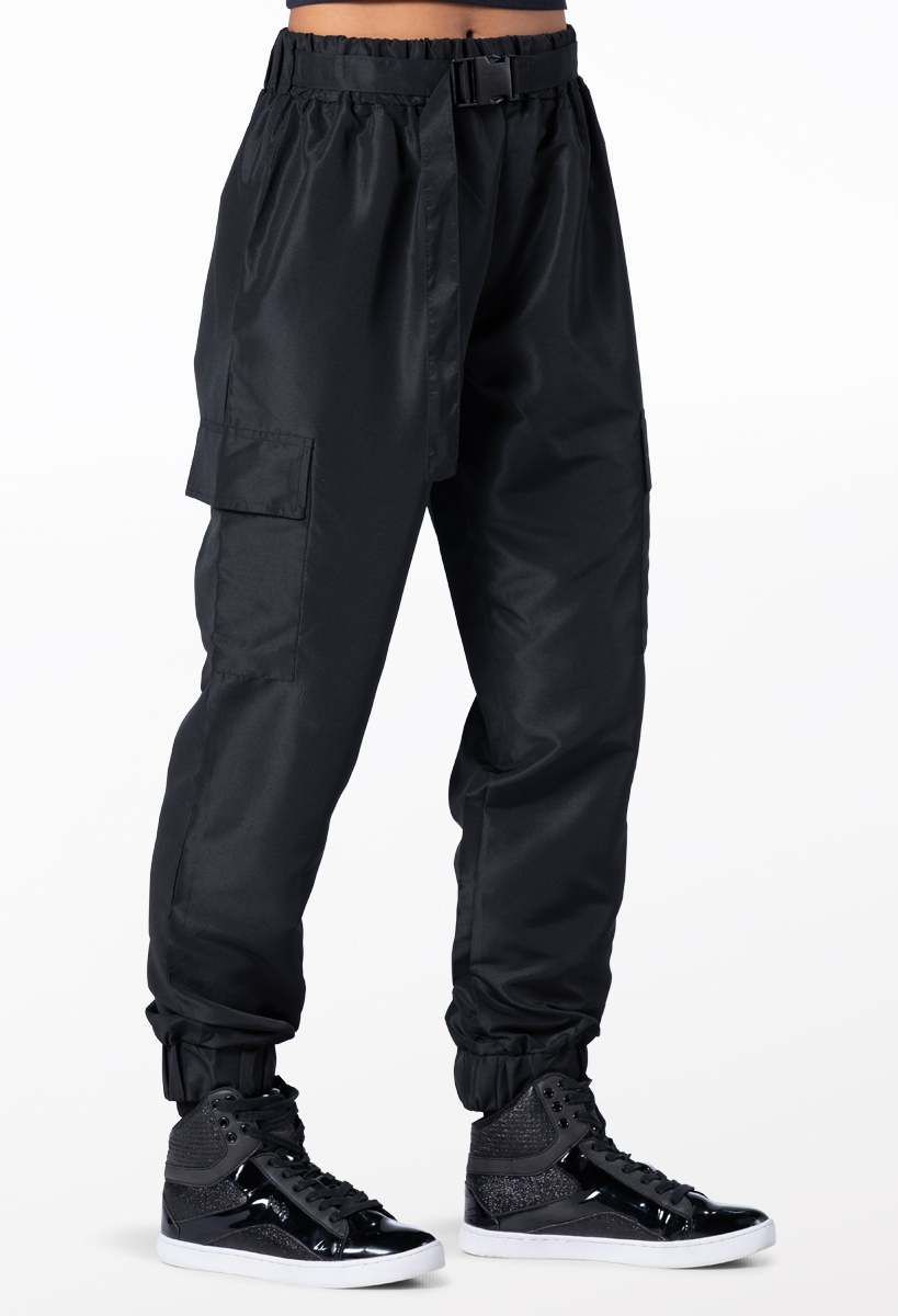 Mid-Rise Belted Cargo Dance Pants | Balera™