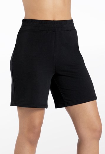 French Terry Pull-On Shorts