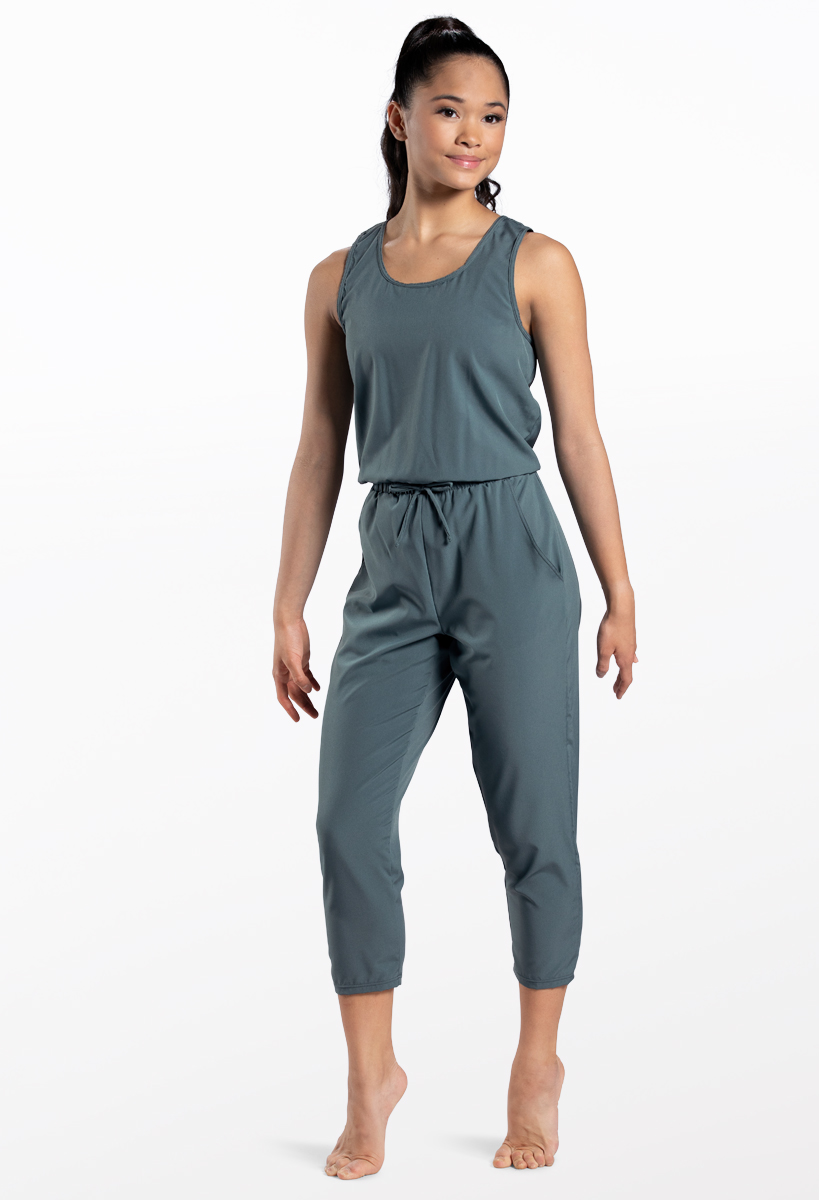 Woven Dance Studio Jumpsuit With Pockets | Balera™