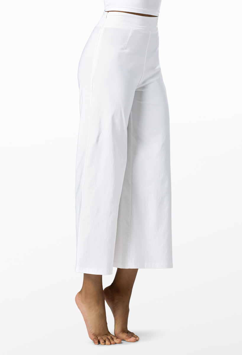 XUP wide pants white Ｓサイズ　エアロビクス　ダンス XUP wide pants white Sサイズ エアロビクス ダンス XUP wide