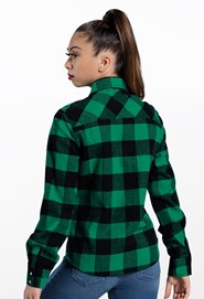 Buffalo Plaid Flannel Shirt