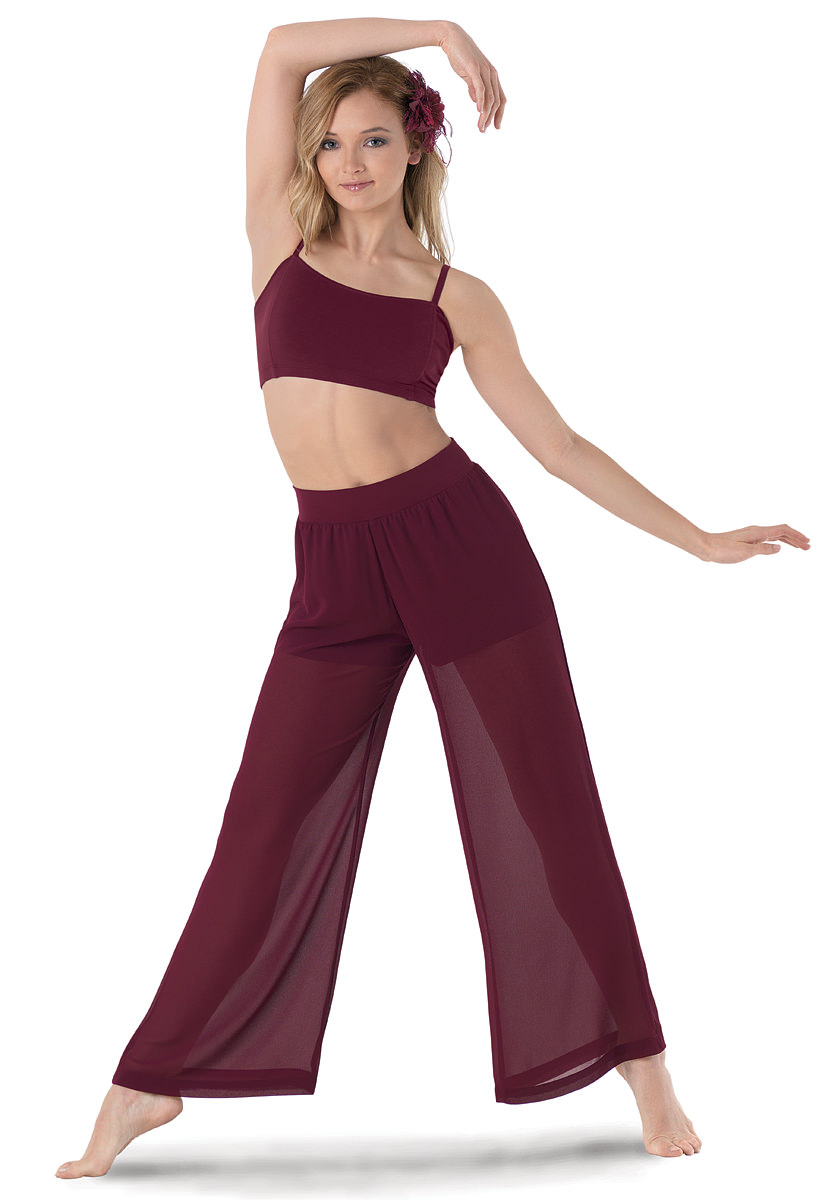 Georgette Wide Leg Pants - Balera - Product no longer