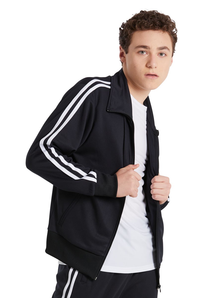 Stripe-Sleeve Track Jacket | Urban Groove®
