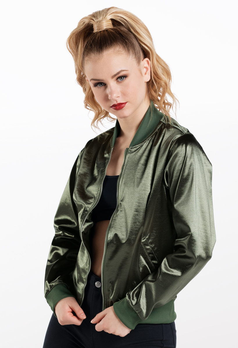 Satin Bomber Jacket | Weissman®
