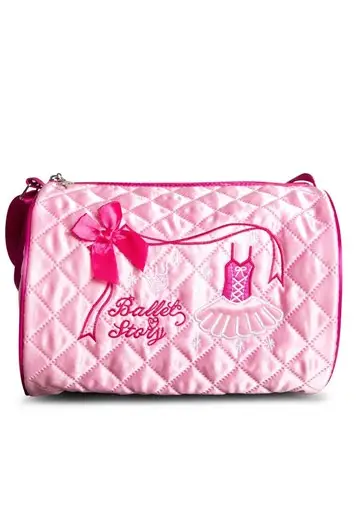 Capezio Embroidered Barrel Bag