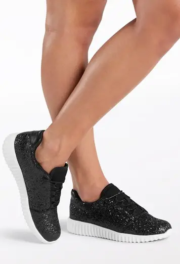 Sparkly Low-Top Dance Sneaker