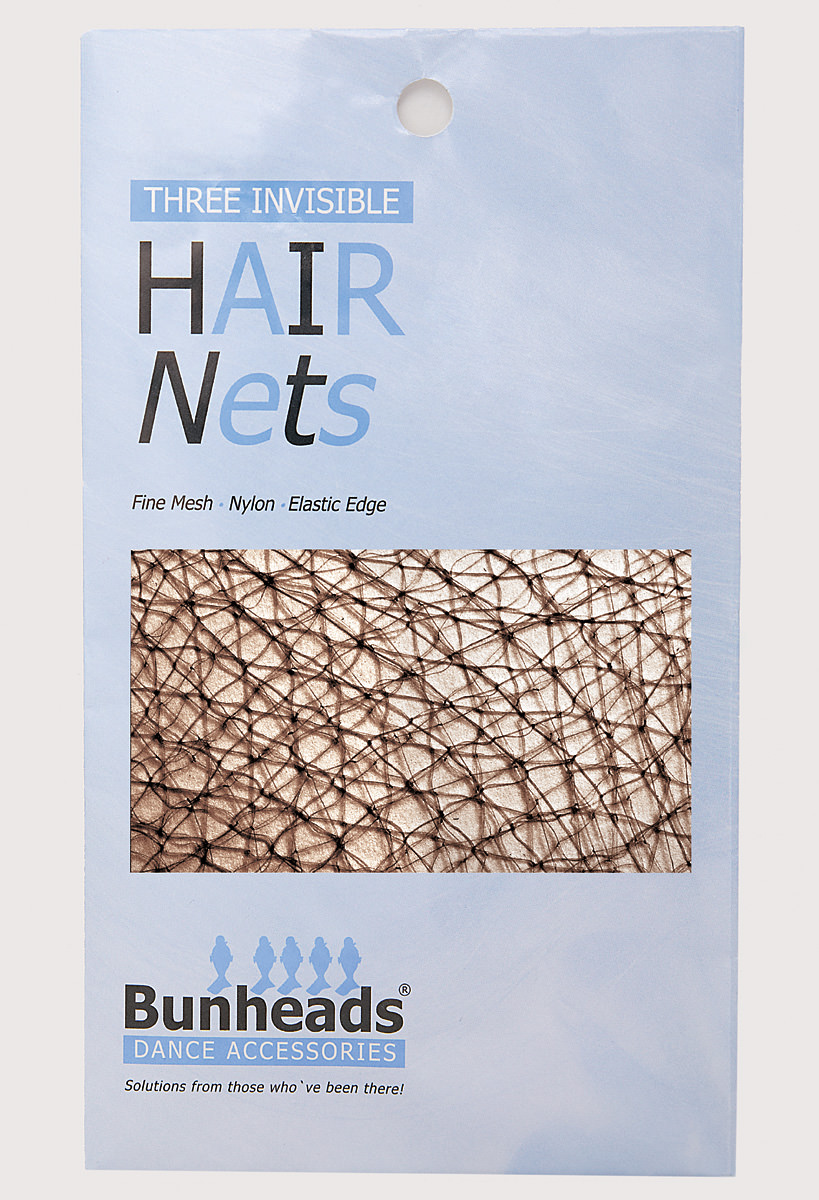 Bunheads Hair Nets Dk. Brn