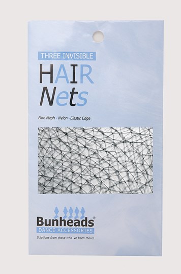 Bunheads Hair Nets - Blk