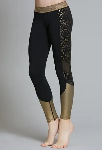 Nova Matte Metallic Leggings