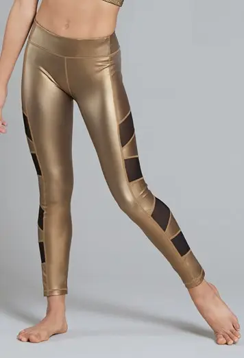 Hadley Matte Metallic Leggings