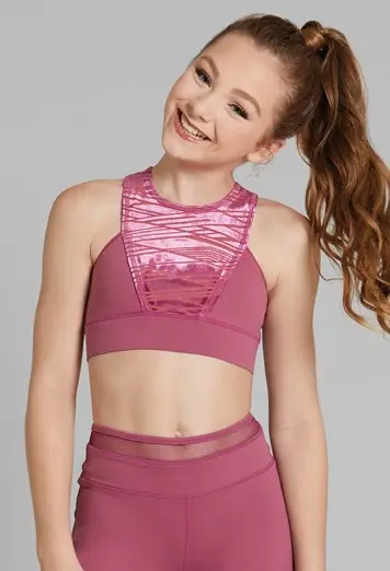 Aria Burnout Crop Top