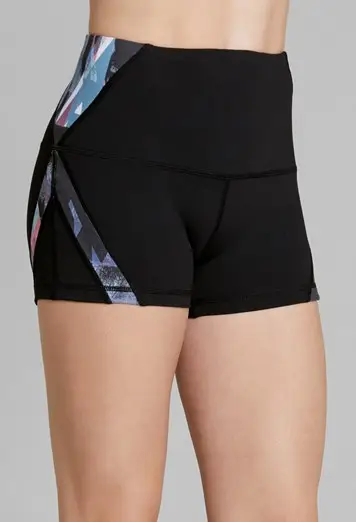Melanie Chevron Booty Shorts