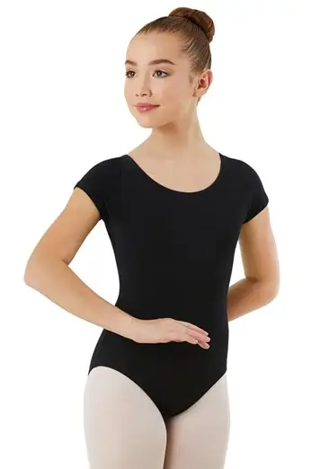 Capezio Kid Short-Sleeve Leo