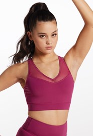 FlexTek V-Neck Crop Top