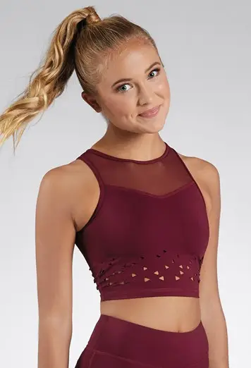 FlexTek Triangle Crop Top