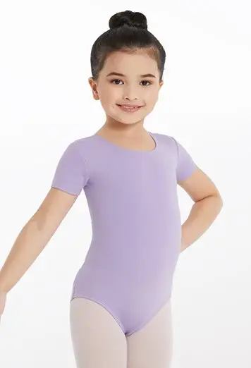 Girls Cotton Short Sleeve Leo