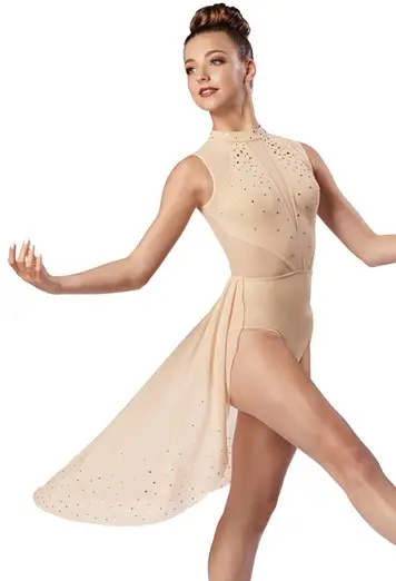 Crystal Dress With Back Panel