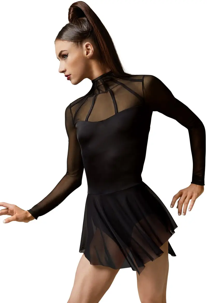 mesh cage dress Long Sleeve Mesh Cage Dress Elite
