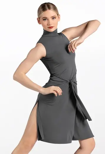 Tunic Dress With Knot Detail
