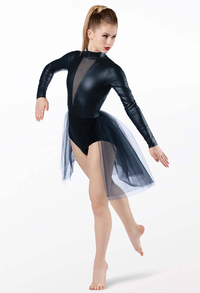 p*i様 house on the hill Bodysuit (Ballet) Move Dance Ailsa Asymmetric Lace Leotard | Move Dance US