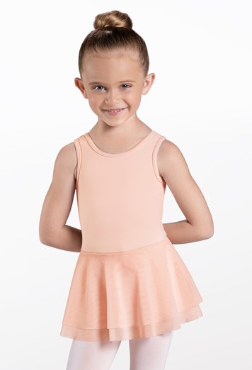 Kids Cotton Scoop Neckline Dance Dress | Weissman®