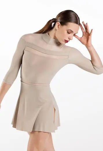 Matte Jersey Shift Dress