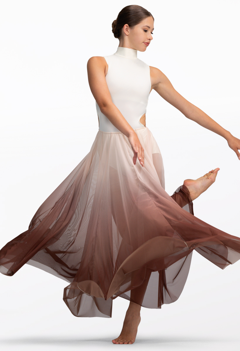 Pastel Ombre Floor Length Dance Dress | Weissman® display picture 1