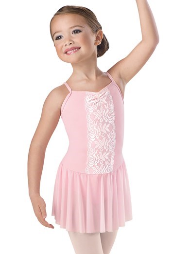 Kids' Lace Trim Camisole Dress - Little Stars