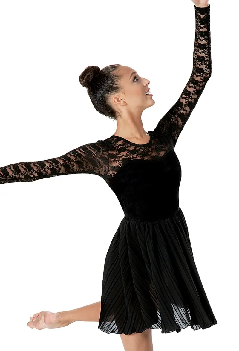Pleated Skirt Lyrical Dress - Balera - Product no longer available for  purchase