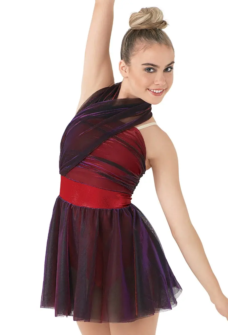 knee length dresses for ladies Iridescent Long Sleeve Mini Dress | Ivory | Dresses main image 0