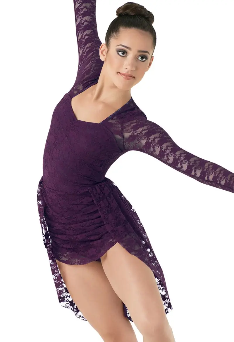 Stretch Lace Lyrical Dance Dress | Balera