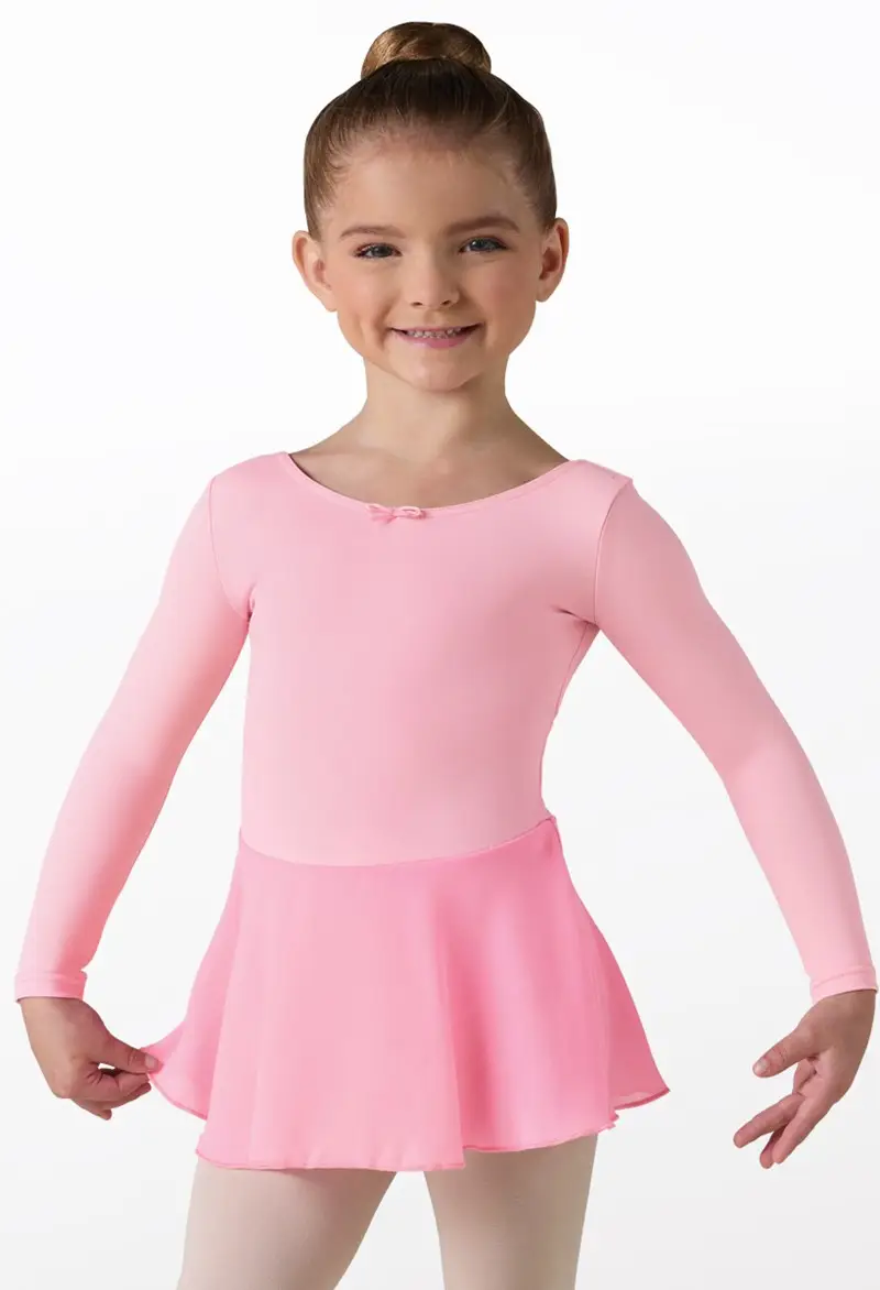 Girls Long Sleeve Dance Class Dress | Weissman