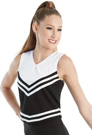 Chevron Stripe Team Top