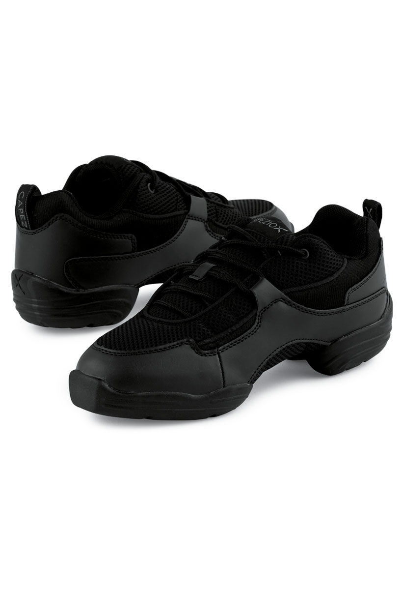 capezio DS11 ブラック 7M Tech Mesh Fierce Dansneaker® – Capezio Dance Shop