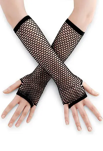 Fishnet Fingerless Gloves