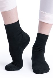 Calcifer White/Black Belly/Ballet Dance Socks Dance