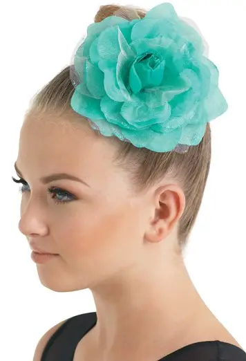 Large Glitter Fabric Flower 