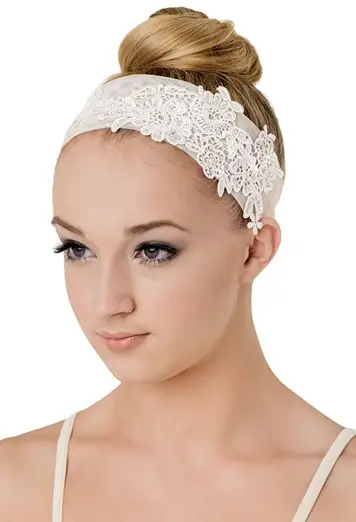 Rhinestone Mesh Head Wrap 